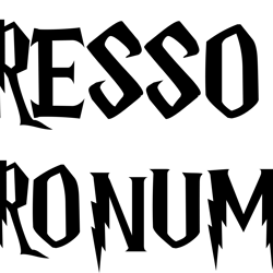 espresso patronum svg, harry potter svg, harry potter clipart, hogwarts svg, harry potter magic svg, digital download