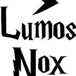 lumos nox svg, harry potter svg, harry potter silhouette, harry potter clipart, harry potter movie svg, magic svg