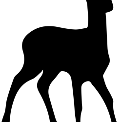 deer silhouette svg, harry potter svg, harry potter silhouette, harry potter clipart, harry potter movie svg, magic svg