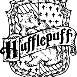 hufflepuff logo svg, harry potter svg, harry potter silhouette, harry potter clipart, harry potter movie svg, magic svg