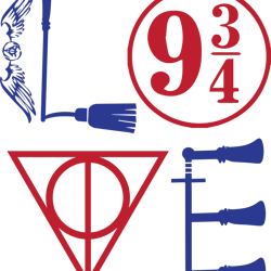 love logo svg, harry potter svg, harry potter silhouette, harry potter clipart, harry potter movie svg, magic svg