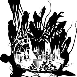 hogwarts school svg, harry potter svg, harry potter silhouette, harry potter clipart, harry potter movie svg, magic svg