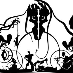 three brothers svg, harry potter svg, harry potter silhouette, harry potter clipart, harry potter movie svg, magic svg