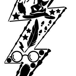 harry potter lightning bolt svg, harry potter svg, harry potter quotes svg, harry potter movie svg, magic svg