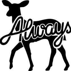 always deer svg, harry potter svg, harry potter quotes svg, harry potter movie svg, magic svg, digital download
