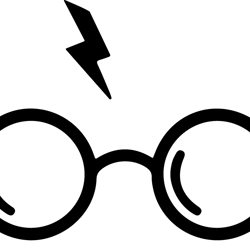 glasses heart beat svg, harry potter svg, harry potter quotes svg, harry potter movie svg, magic svg, digital download