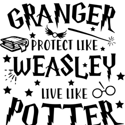 study like granger svg, harry potter svg, harry potter quotes svg, harry potter movie svg, magic svg, digital download