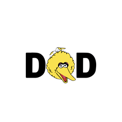 dad big bird svg, sesame street svg, sesame street clipart, elmo svg, cartoon svg, cookie monster svg, digital download