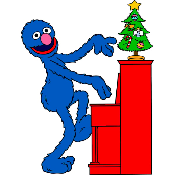 Grover Svg, Sesame Street Svg, Sesame Street clipart, Sesame | Inspire ...