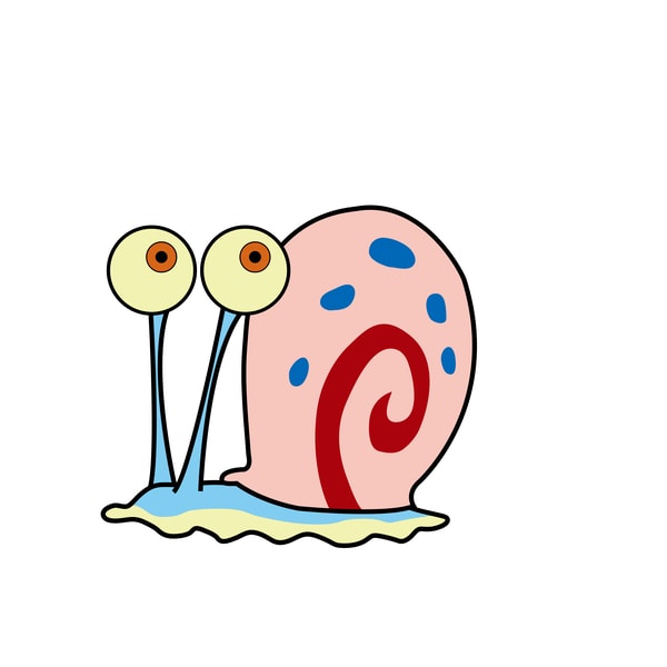 Gary The Snail Svg, Spongebob Svg, Spongebob Clipart, Sponge | Inspire ...