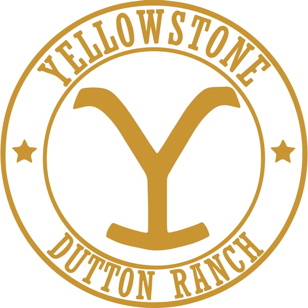 Yellowstone Dutton Ranch logo Svg, Yellowstone Svg, Yellowst | Inspire ...