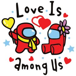 love is among us svg, among us layered svg, valentine svg, among us svg, impostor svg, impostor love svg