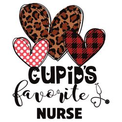 cupid's favorite nurse svg, valentine's day nursing medical funny svg, valentine svg, valentine nurse svg, nurse gifts