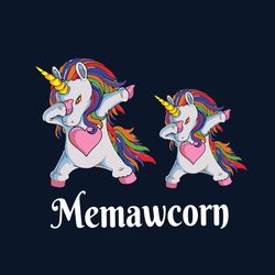 memawcorn svg, unicorn svg, mother's day svg, mom svg, happy mother's day svg, mother's day t-shirt svg, png dxf eps pdf