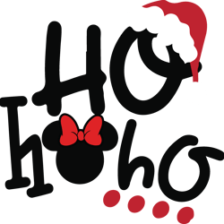 minnie mouse santa ho ho ho svg, disney christmas svg, mickey clipart, mickey mouse svg, mickey face svg, mickey head