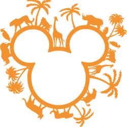 disney safari zoo svg, disney mickey svg, safari zoo animals disney svg, animal kingdom svg, mickey zoo animal svg