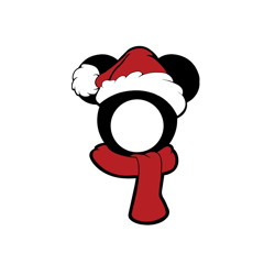 mickey mouse santa monogram svg, disney christmas svg, mickey mouse svg, mickey clipart, mickey face svg, mickey head