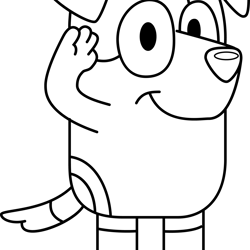jack army outline svg, jack army dog svg, bluey svg, bluey dog svg, bluey heeler svg, cartoon svg, bluey birthday svg