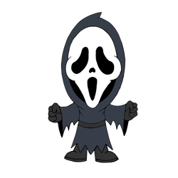 ghostface svg, chibi horror movie characters svg, horror movie svg, halloween characters svg, halloween svg