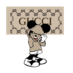 mickey mouse gucci svg, gucci logo svg, disney brand svg, fashion brand svg, brand logo svg, luxury brand svg