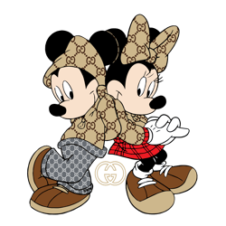 mickey and minnie gucci svg, gucci logo svg, disney brand svg, fashion brand svg, brand logo svg, luxury brand svg