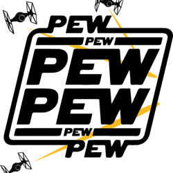pew pew svg, star wars svg, star wars clipart, star wars silhouette, star wars movies svg, star wars logo svg, png dxf