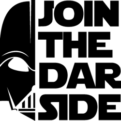 darth vader join the dark side svg, star wars svg, star wars clipart, star wars silhouette, star wars movies svg