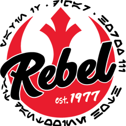 rebel logo svg, star wars svg, star wars clipart, star wars silhouette, star wars movies svg, star wars logo svg, png