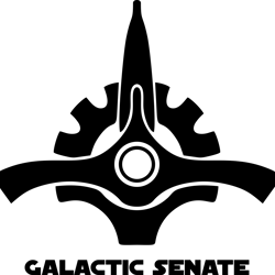galactic senate svg, star wars svg, star wars silhouette svg, star wars clipart, star wars movies svg, star wars logo