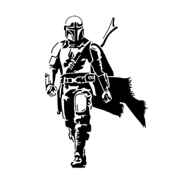 mandalorian svg, star wars svg, star wars silhouette svg, star wars clipart, star wars movies svg, star wars logo svg