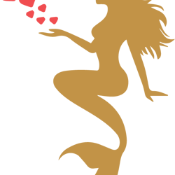 mermaid heart svg, mermaid svg, mermaid clipart, little mermaid svg, mermaid tail svg, sea svg, digital download