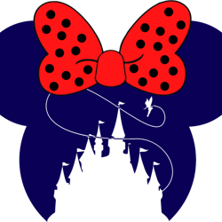 minnie mouse castle head svg, disney mickey svg, minnie clipart, minnie mouse svg, minnie silhouette, minnie head svg