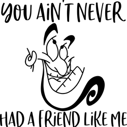 you ain't never had a friend like me svg, aladdin svg, jasmine svg, aladdin and jasmine svg, princess svg