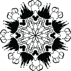 minnie mouse mandala svg, disney mickey svg, mickey clipart, mickey mouse svg, mickey silhouette, mickey head svg