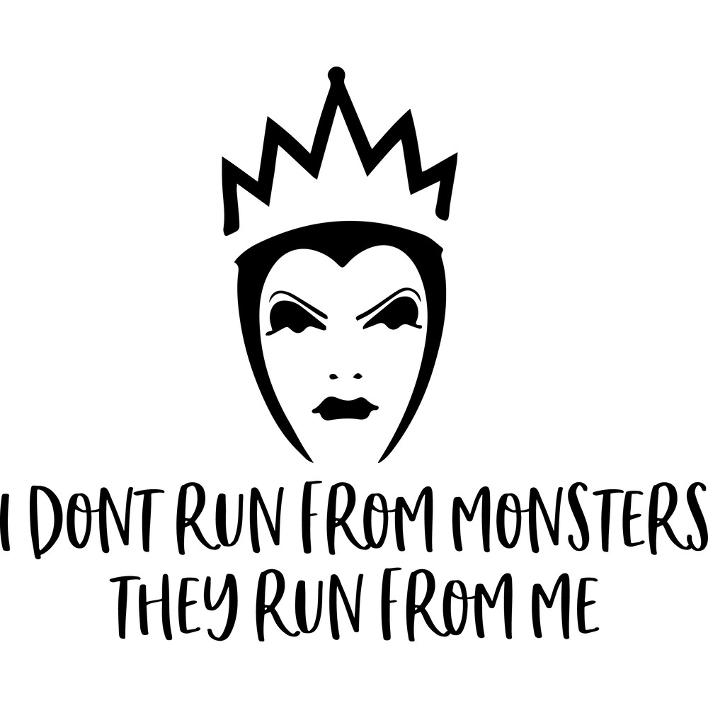 i dont run from monsters.png