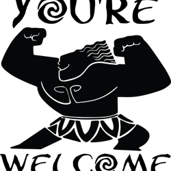 you're welcome svg, moana svg, moana princess disney svg, baby moana vector design, moana holding leaf svg