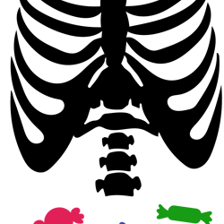 ribcage candy svg, halloween skeleton svg, pregnancy skeleton svg, pregnancy svg, skeleton baby svg, digital download