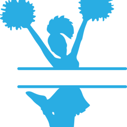cheerleader split svg, cheer svg, cheerleader clipart, cheerleading svg, cheerleader silhouette, cheer clipart