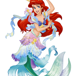 ariel svg, ariel clipart, little mermaid svg, princess ariel svg, disney princess svg, mermaid svg, digital download