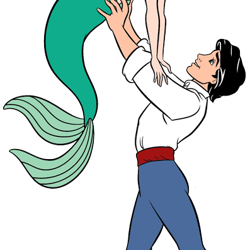 ariel and eric svg, little mermaid svg, princess ariel svg, disney princess svg, mermaid svg, ariel clipart, ariel png