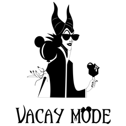 Maleficent vacay mode Svg, Mickey balloon Svg, Evil Queen Svg, Witch Svg, Maleficent Villain Svg, Disney Svg