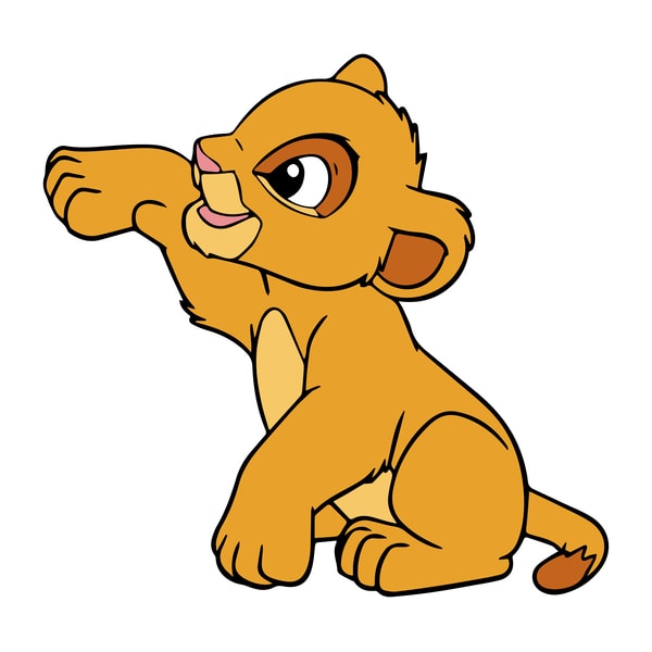 Simba Svg, Lion king Svg, Lion king clipart, Animal Kingdom - Inspire ...