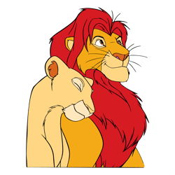 simba and scar svg, lion king svg, lion king clipart, animal kingdom svg, hakuna matata svg, disney svg