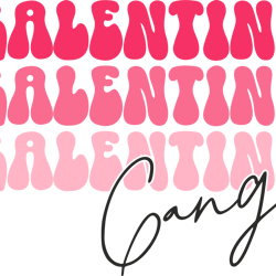 galentine gang png, valentine's day png, funny valentine's day sublimation design, retro valentine's day png