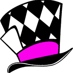 Mad Hatter Hat Png, Alice in wonderland Png, Alice in wonderland Instant Download Cut file Clipart Png Cricut Silhouette