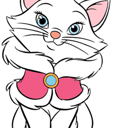 aristocats png, cats aristocrats png, kitty marie png, cats fairy clipart, kitty marie watercolor clipart, cricut