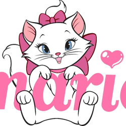 marie png, aristocats png, cats aristocrats png, kitty marie png, cats fairy clipart, kitty marie watercolor clipart