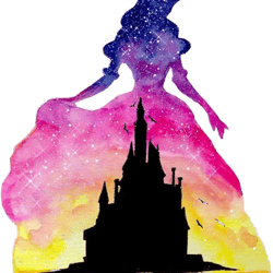 belle silhouette png transparent images, beauty and the beast png, disney princess png - printable