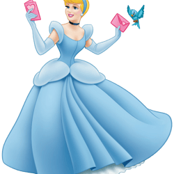 cinderella png transparent images, disney princess png - digital file-16