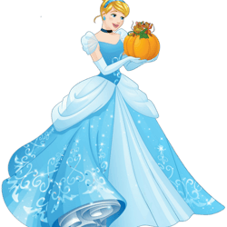 cinderella png transparent images, disney princess png - digital file-17